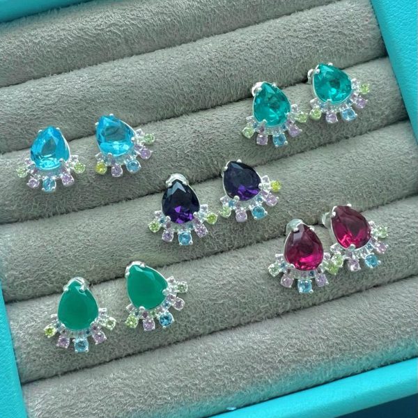 Brinco Colors Prata 925