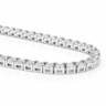 Colar Riviera Cristal Prata 925