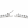 Colar Riviera Cristal Prata 925