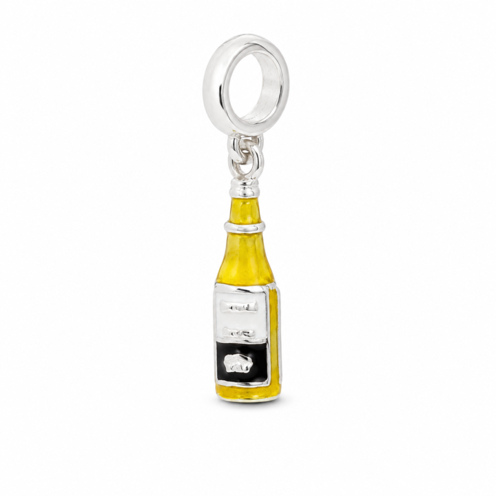 Berloque Cerveja Corona Prata 925