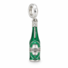 Berloque Cerveja Heineken Prata 925