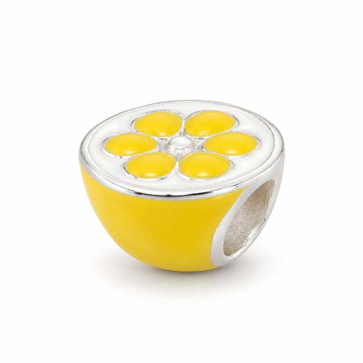 Berloque Limão Siciliano Prata 925