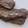 PIERCING LUA CRAVEJADA - PRATA 925