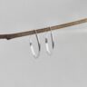 ARGOLA OVAL - PRATA 925