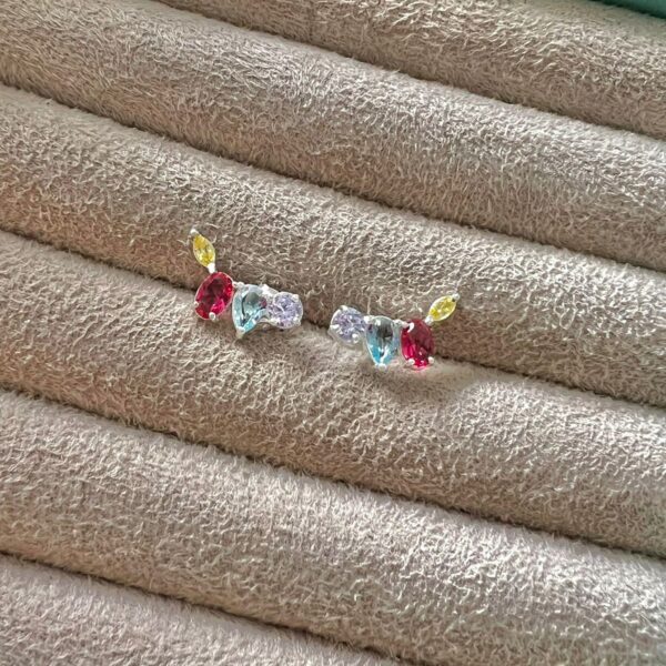 BRINCO EAR CUFF COLOR - PRATA 925