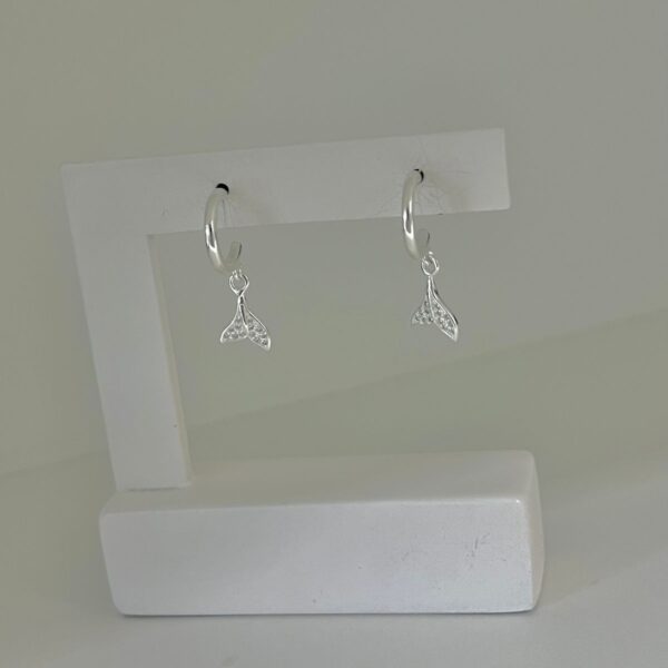 ARGOLINHA COM PINGENTE - PRATA 925