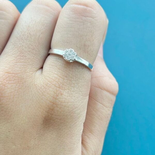 ANEL CHUVEIRINHO - PRATA 925