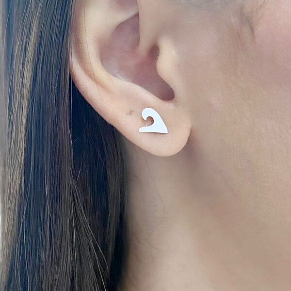 BRINCO ONDA - PRATA 925