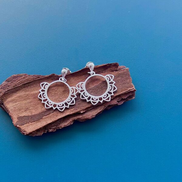 BRINCO CORTE A LASER - PRATA 925