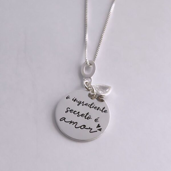 COLAR INGREDIENTE SECRETO - PRATA 925
