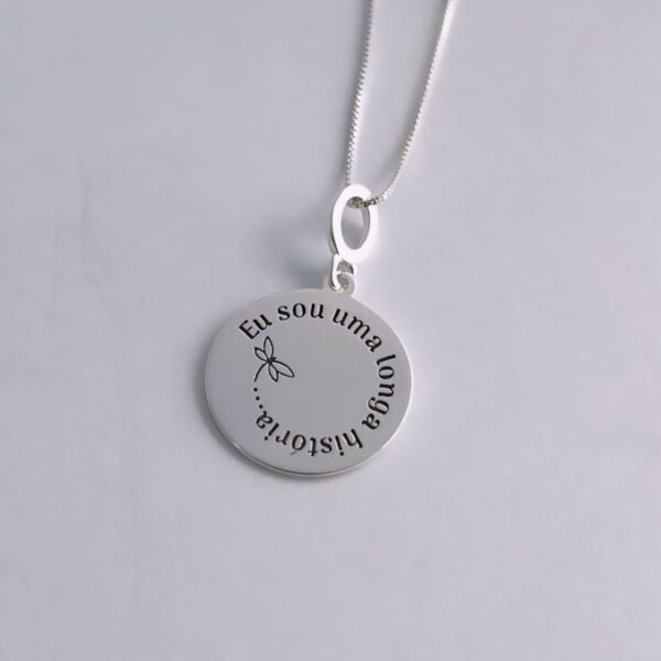 COLAR LONGA HISTÓRIA - PRATA 925