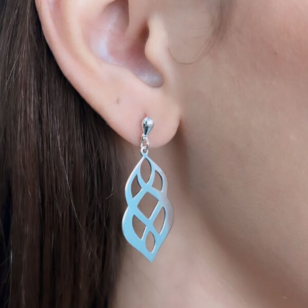 BRINCO CORTE A LASER - PRATA 925