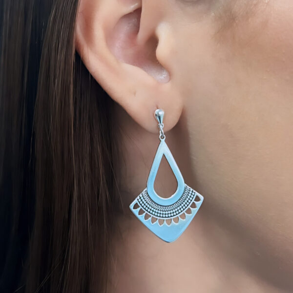 BRINCO CORTE A LASER - PRATA 925