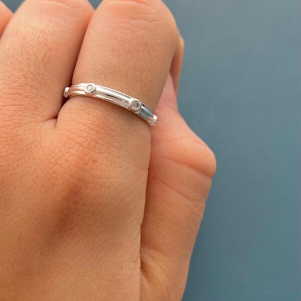 ANEL APARADOR - PRATA 925