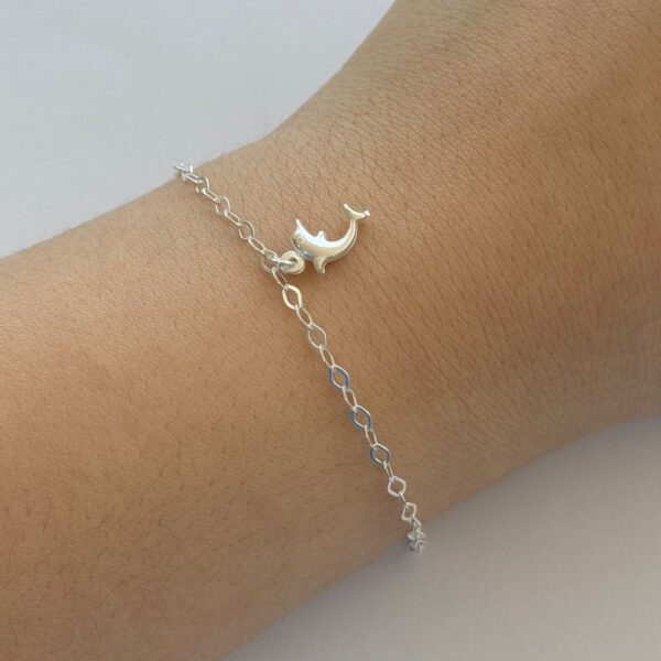 Pulseira Golfinho - Prata 925