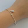 PULSEIRA BOLINHAS / BÚZIO - PRATA 925