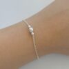 PULSEIRA BOLINHAS - PRATA 925