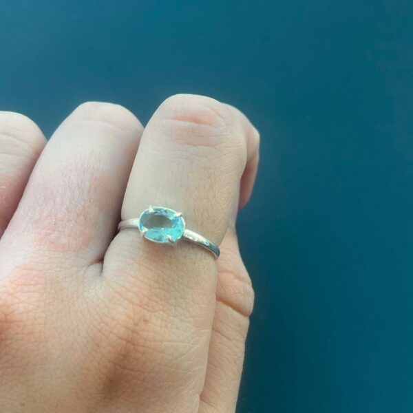 ANEL TOPÁZIO - PRATA 925 - 12