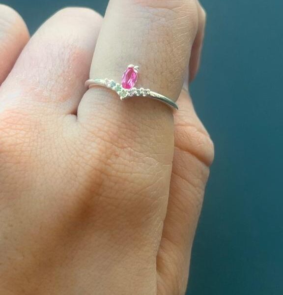 ANEL LÍVIA RUBELITA - PRATA 925 - 21