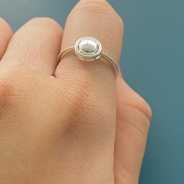 ANEL REDONDO - PRATA 925