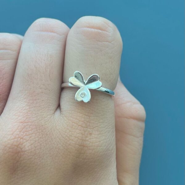 ANEL TREVO - PRATA 925