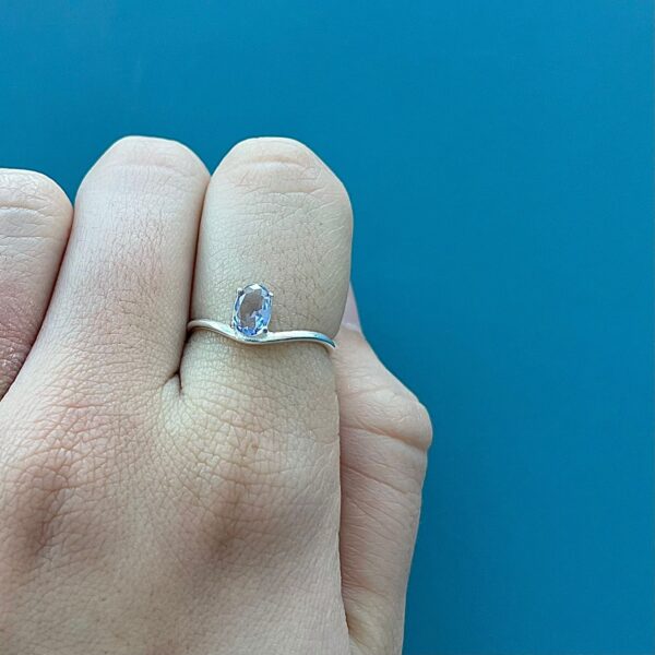 ANEL AMETISTA - PRATA 925 - 18