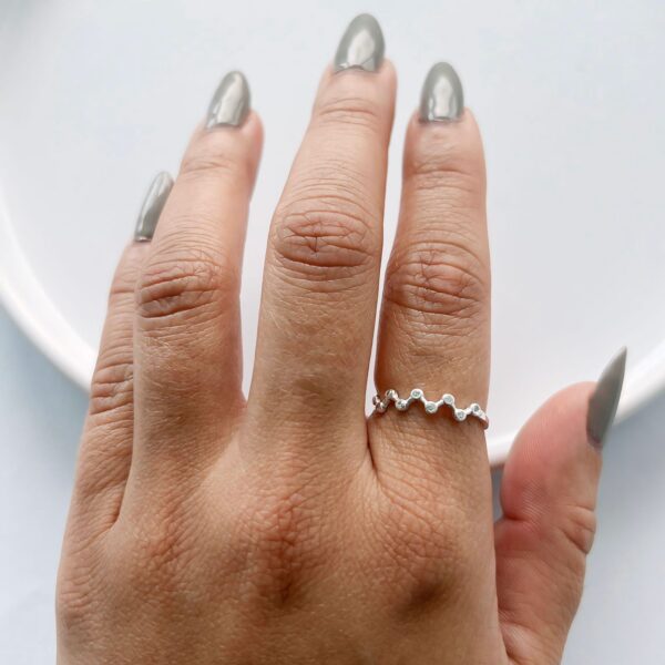 ANEL FLÁVIA - PRATA 925 - 23