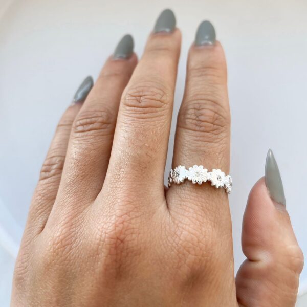 ANEL FLOR FLORENCE - PRATA 925 - 13