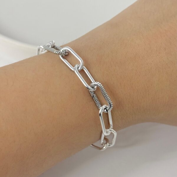 PULSEIRA ELOS / INSPIRAÇÃO PANDORA - PRATA 925