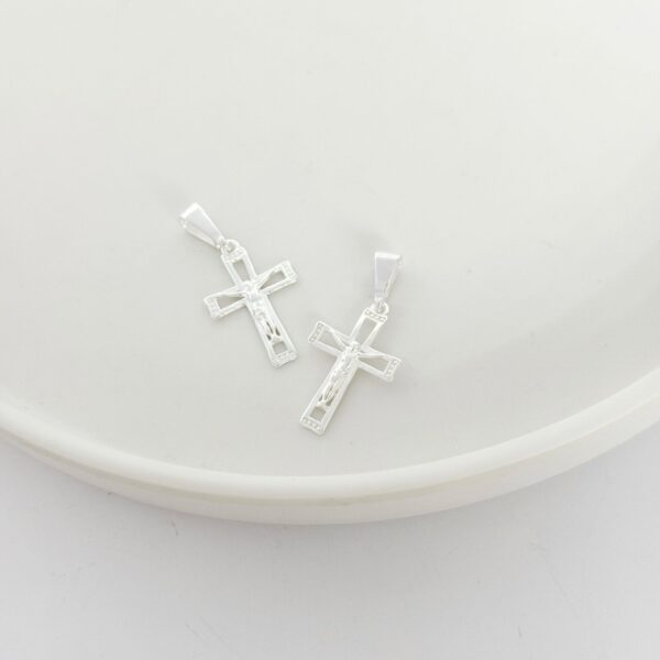 PINGENTE CRUCIFIXO - PRATA 925