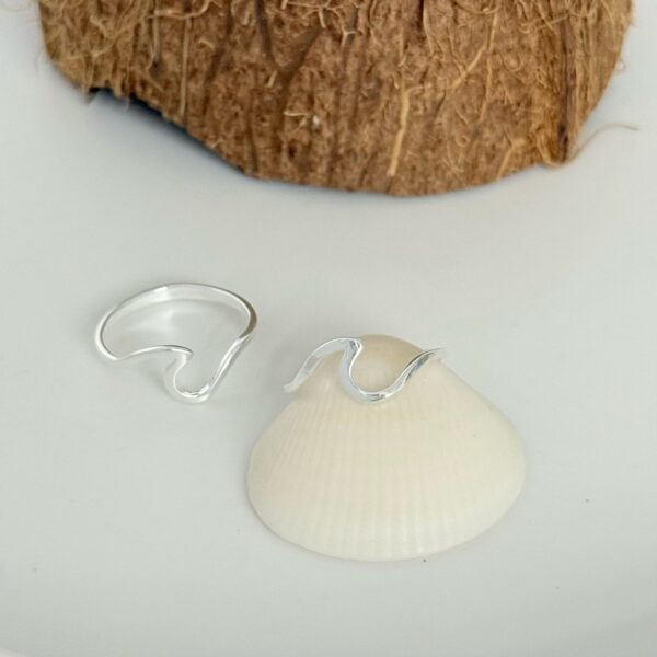 ANEL ONDA - PRATA 925 - 21