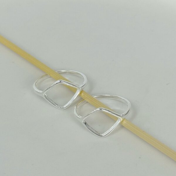 ANEL LOSANGO - PRATA 925 - 18