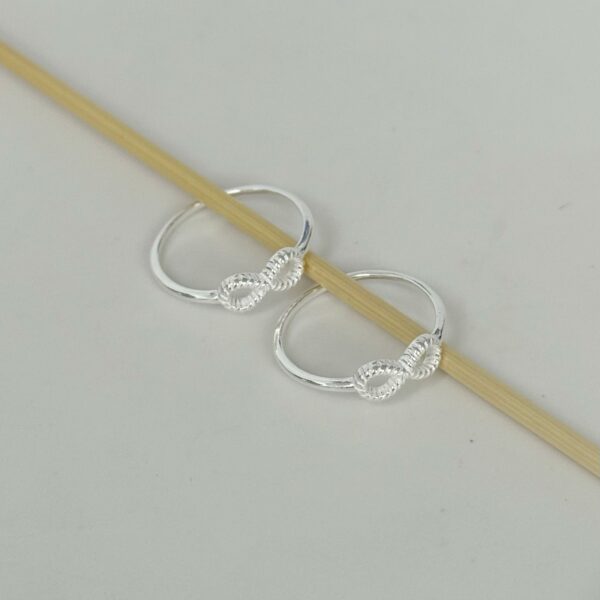 ANEL INFINITO - PRATA 925 - 14