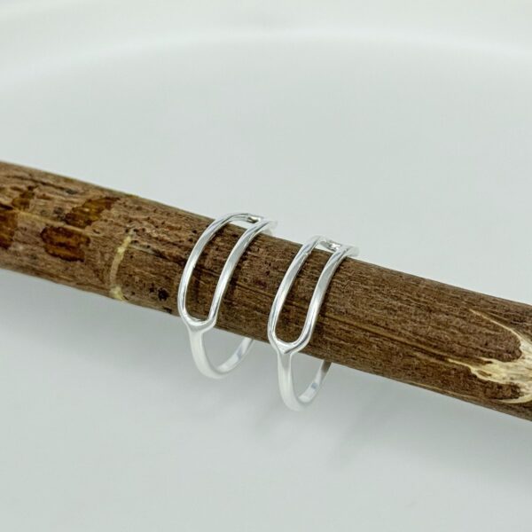 ANEL VAZADO - PRATA 925 - 18