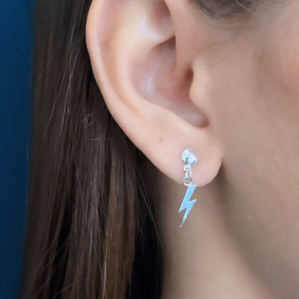 BRINCO RAIO - PRATA 925