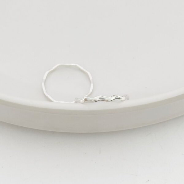 ANEL FORMA GEOMÉTRICA - PRATA 925 - 24
