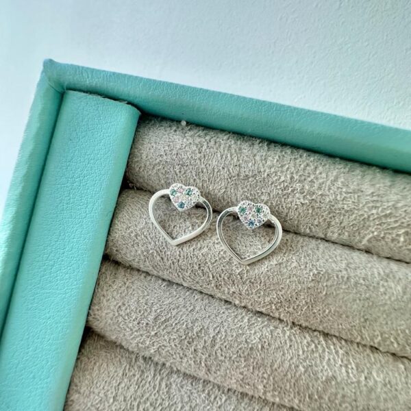 BRINCO CORAÇÃO - PRATA 925