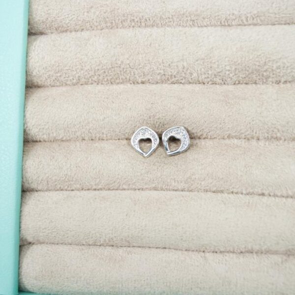 BRINCO GOTA ZIRCÔNIAS - PRATA 925