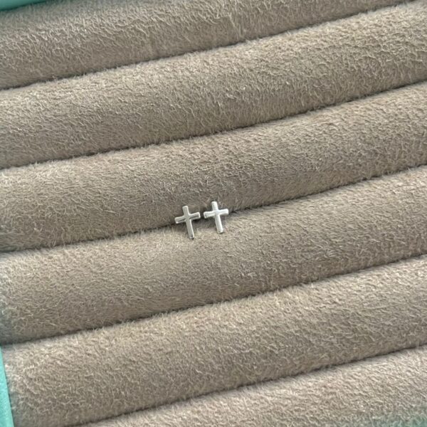 BRINCO CRUZ - PRATA  925