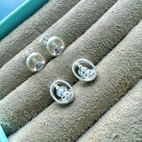 BRINCO NOSSA SENHORA - PRATA 925