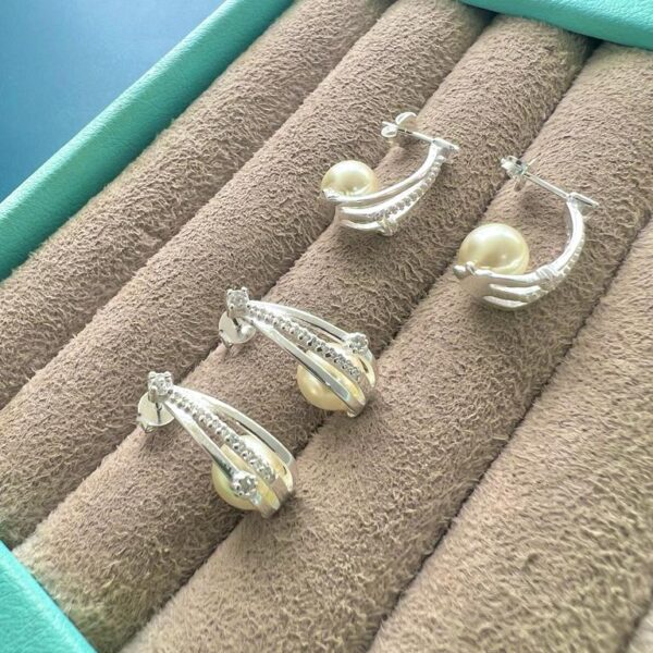 BRINCO PEROLA - PRATA 925