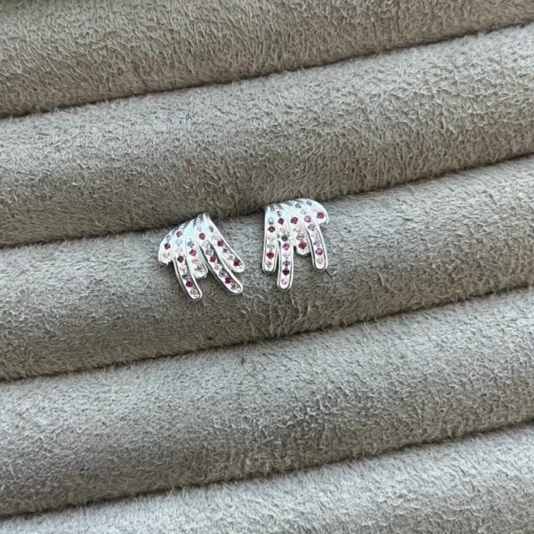 BRINCO COLORIDO - PRATA 925