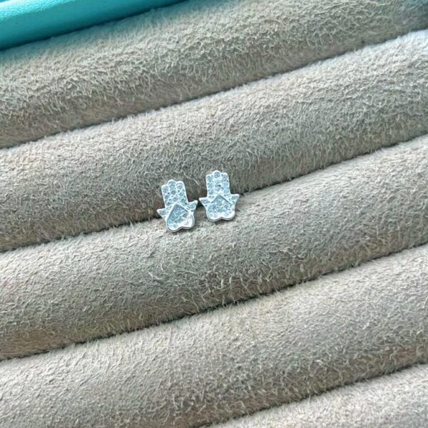 BRINCO MÃO DE FATIMA - PRATA 925