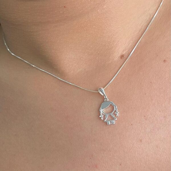 COLAR MENINA - PRATA 925