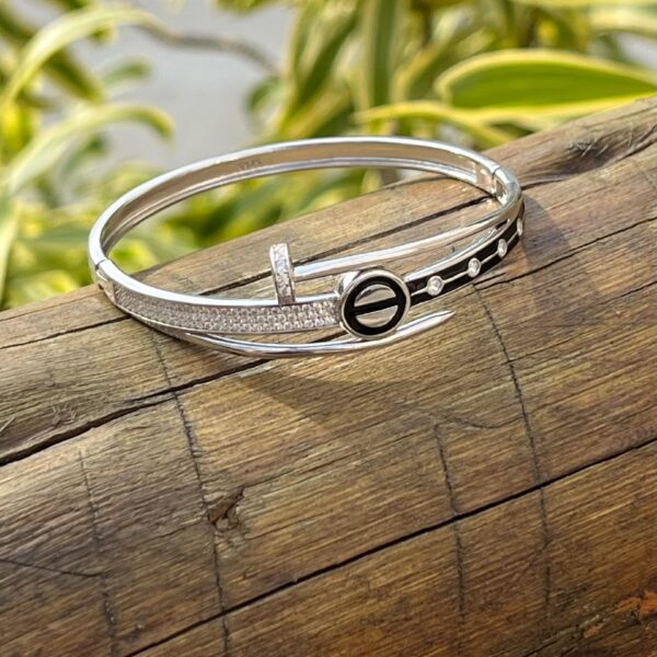 BRACELETE INSPIRAÇÃO CARTIER - PRATA 925