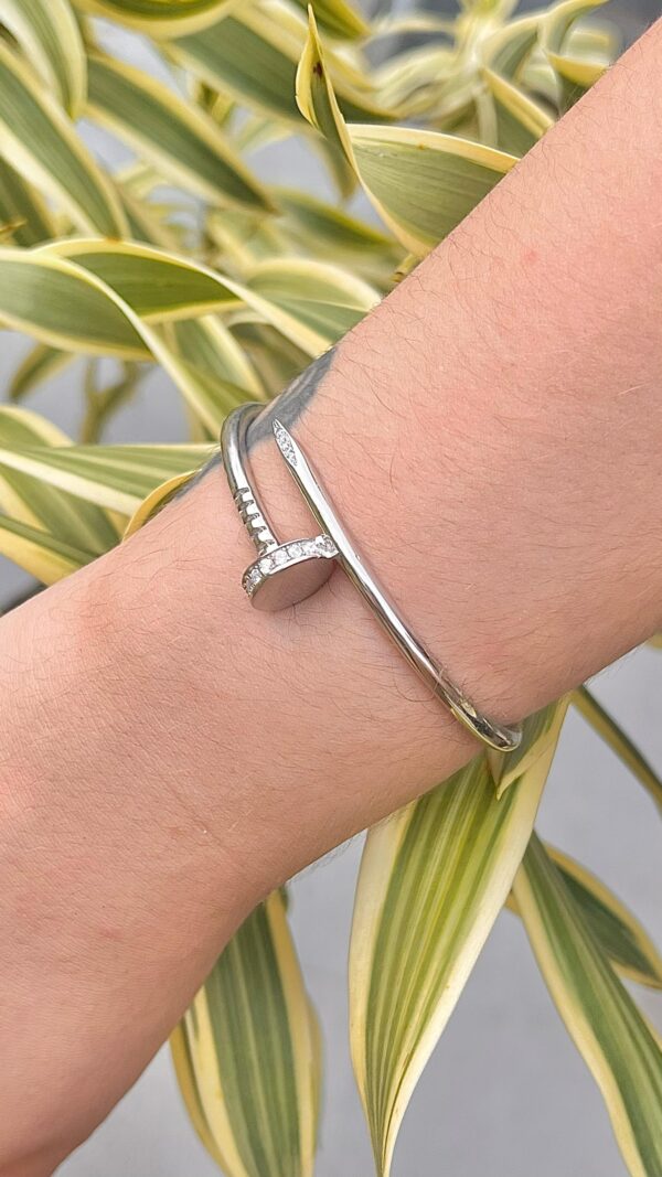 BRACELETE INSPIRAÇÃO CARTIER - PRATA 925