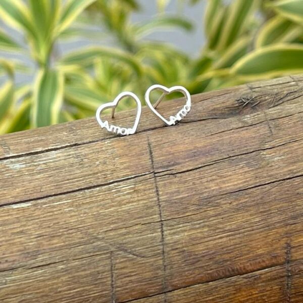 BRINCO AMOR - PRATA  925