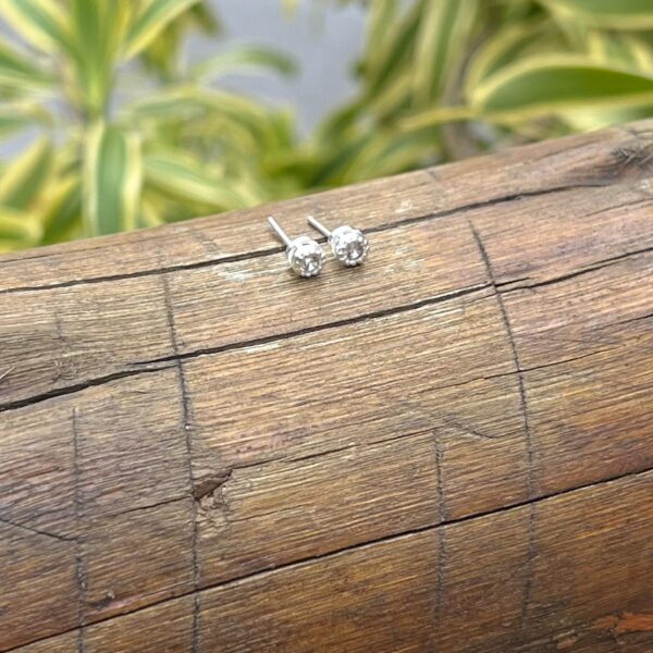 BRINCO ZIRCÔNIA - PRATA 925