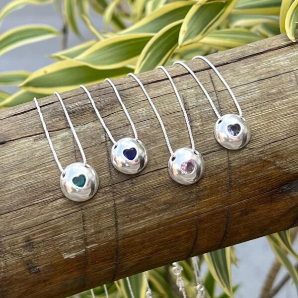 COLAR CORAÇÃO - PRATA 925