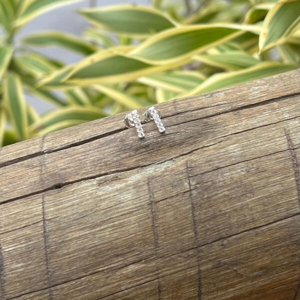 BRINCO PALITO ZIRCÔNIAS - PRATA 925